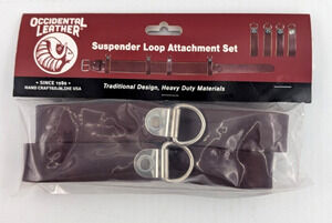 Occidental Leather Suspender Loop Attachment Set 5509